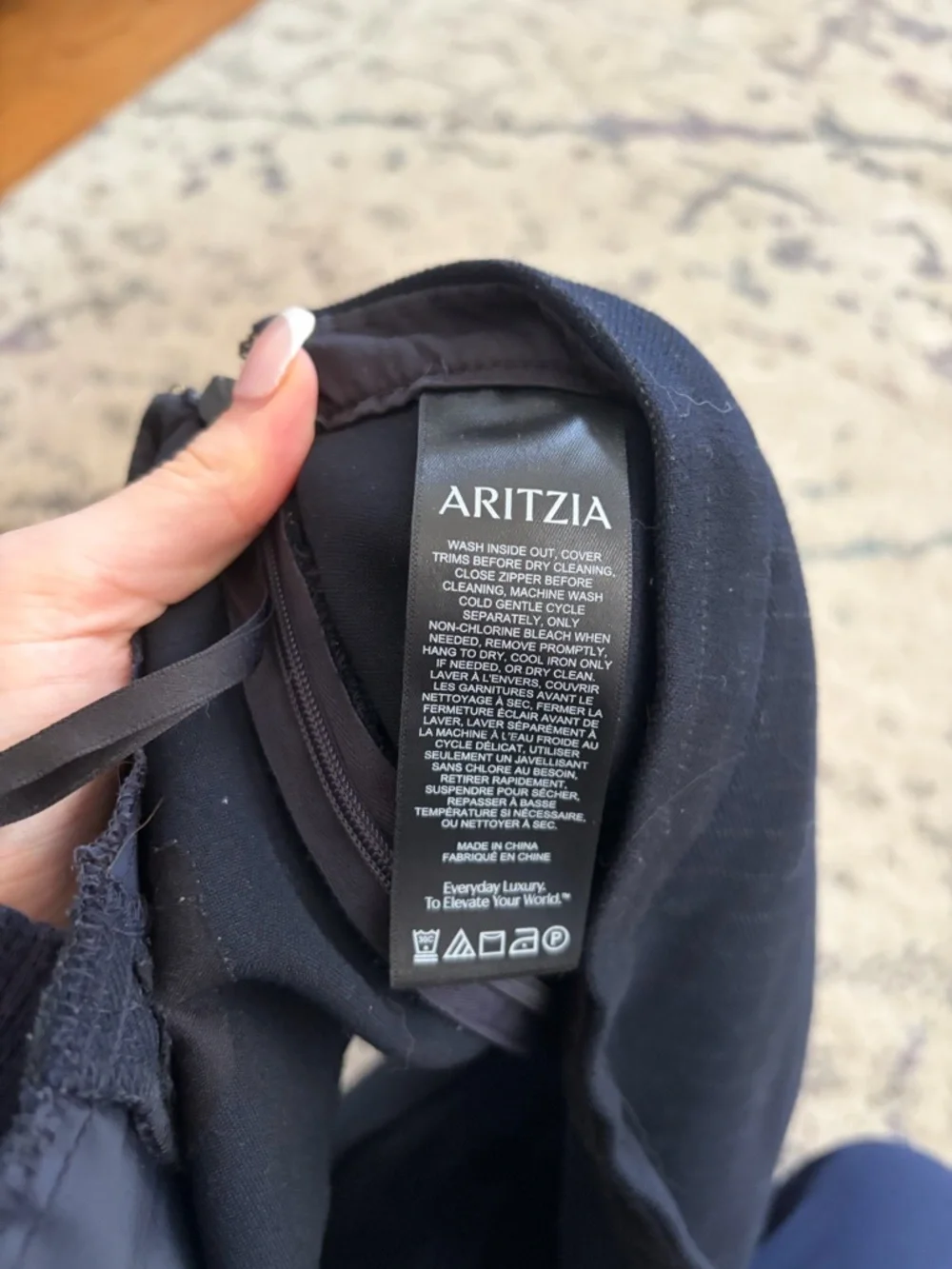 Aritzia Babaton Striped Kelly Skort - Picture 7 of 8